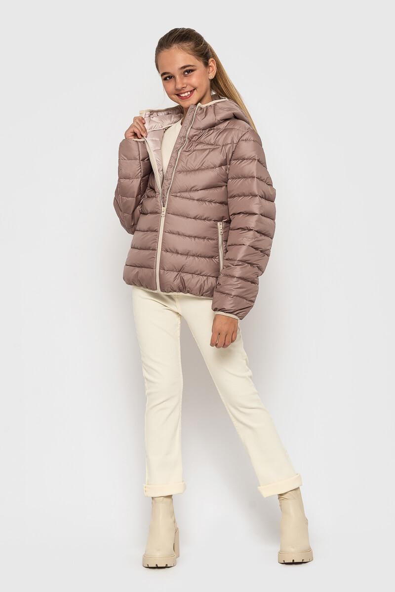 Куртка Cvetkov Тиффани 128 см Мокко (2000000185293)
