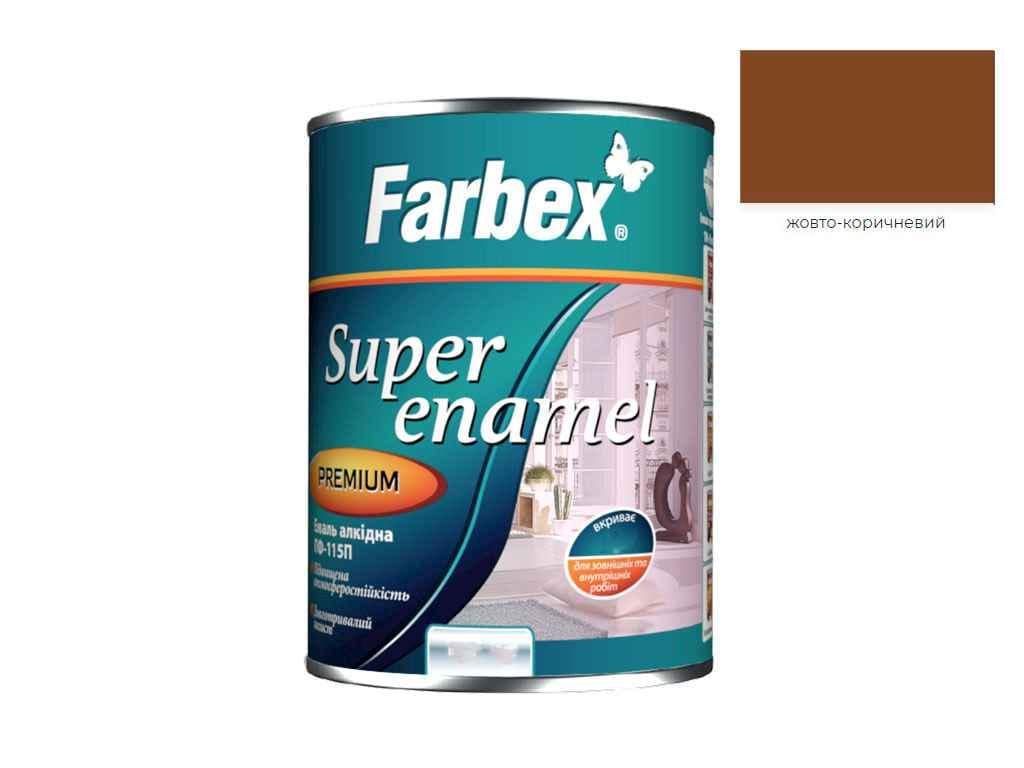 Эмаль алкидная ПФ-115П Farbex 2,8 кг Желто-коричневый (483704)