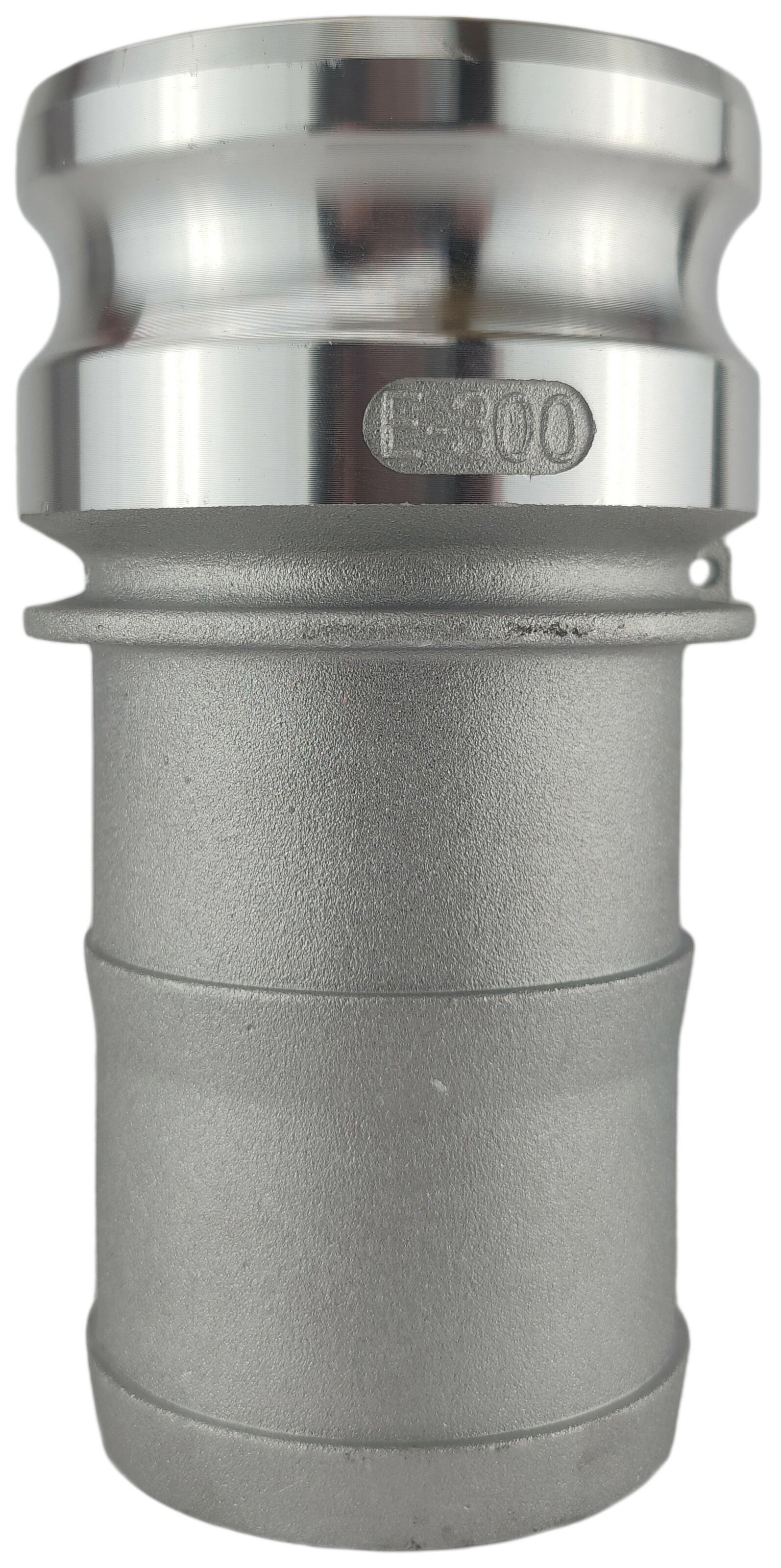 Ниппель camlock тип E под рукав 76 мм алюминий E-300 3" (50240048) Ниппель camlock тип E под рукав 76 мм алюминий E-300 3" (50240048)