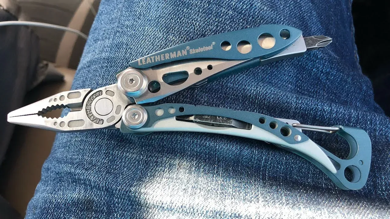 Мультитул LEATHERMAN Skeletool Columbia Blue Синий 7 инструментов (28604963) - фото 9