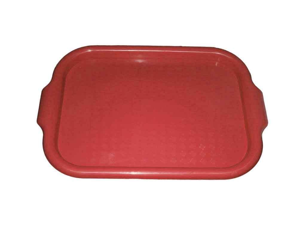 Піднос Магія Пласт прямокутний 445х325х20 мм Червоний (21660336)