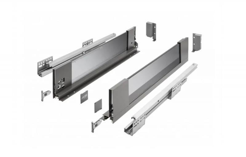 Висувна шухляда Axis Pro GLASS середній-B L 500 мм H 120 мм Графіт (PB-AXISPRO-GLASS-KPL500B) Висувна шухляда Axis Pro GLASS середній-B L 500 мм H 120 мм Графіт (PB-AXISPRO-GLASS-KPL500B)