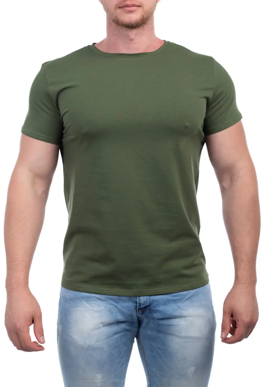 Футболка мужская Атлет 7XL Олива (24606/10)