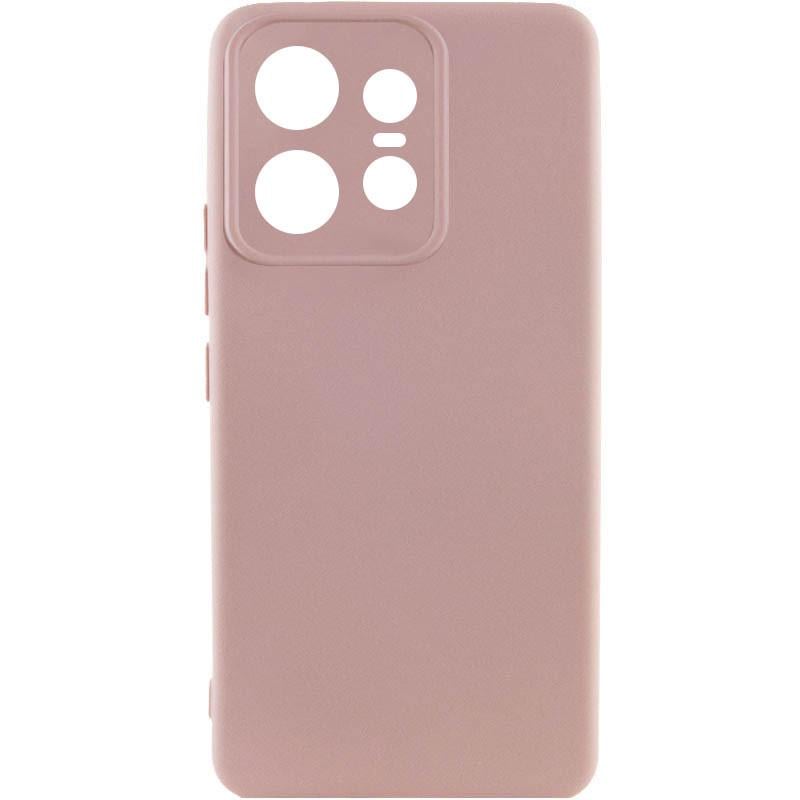 Противоударный Чехол Silicone Cover Lakshmi Full Camera (AA) для Motorola Edge 50 Pro  Розовый / Pink Sand