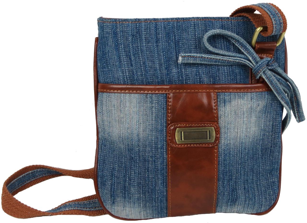 Сумка джинсовая Fashion jeans bag 8079 Синий Сумка джинсовая Fashion jeans bag 8079 Синий