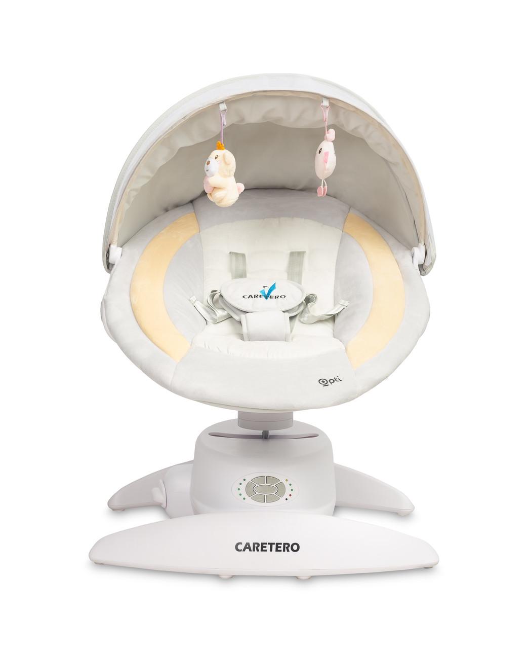 Гойдалка-шезлонг дитяча Caretero Opti Beige (2152565063) - фото 2