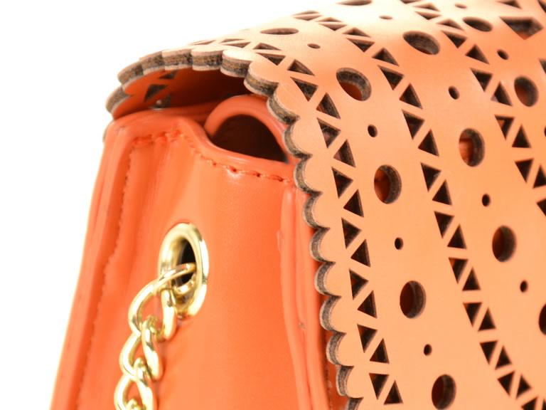 Женская сумочка-клатч Fashion 8490 Оранжевый - фото 3 Женская сумочка-клатч Fashion 8490 Оранжевый - фото 3