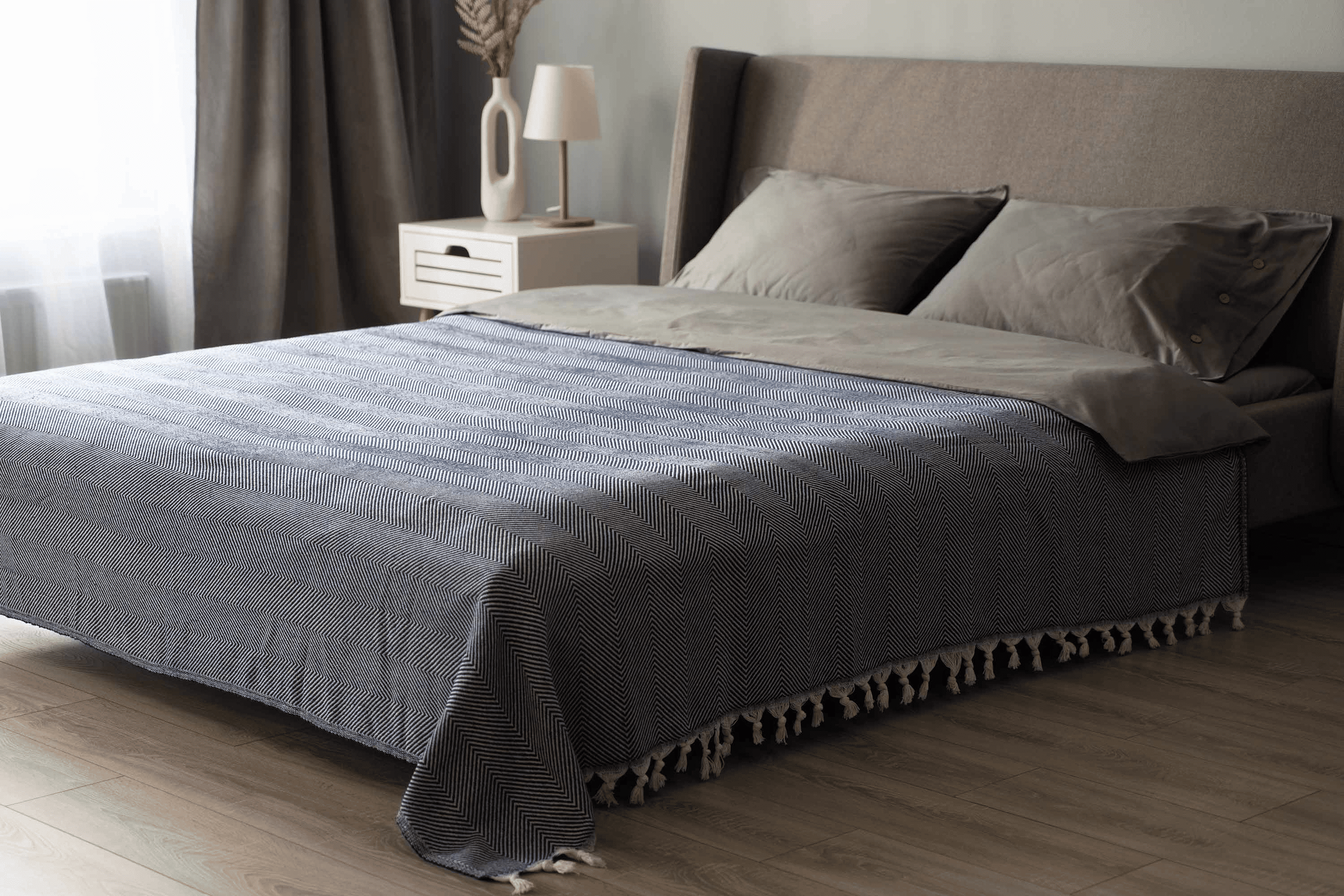 Плед бавовняний Ardesto Summer 210х230 см Синій (ART0922SB) - фото 5 Плед бавовняний Ardesto Summer 210х230 см Синій (ART0922SB) - фото 5