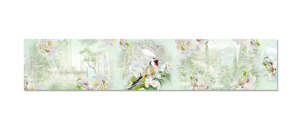 Наклейка виниловая 3D Zatarga Птицы в саду 600х3000 мм (1274514209)