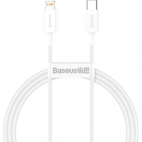 Кабель BASEUS Superior Series Fast Charging Data Cable Type-C to Lightning PD 20W 1 м White (CATLYS-A02)