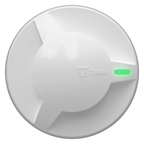 Адресний тепловий пожежний сповіщувач Tiras DETECTO HT100 IP30 20-25 Білий (35227218)