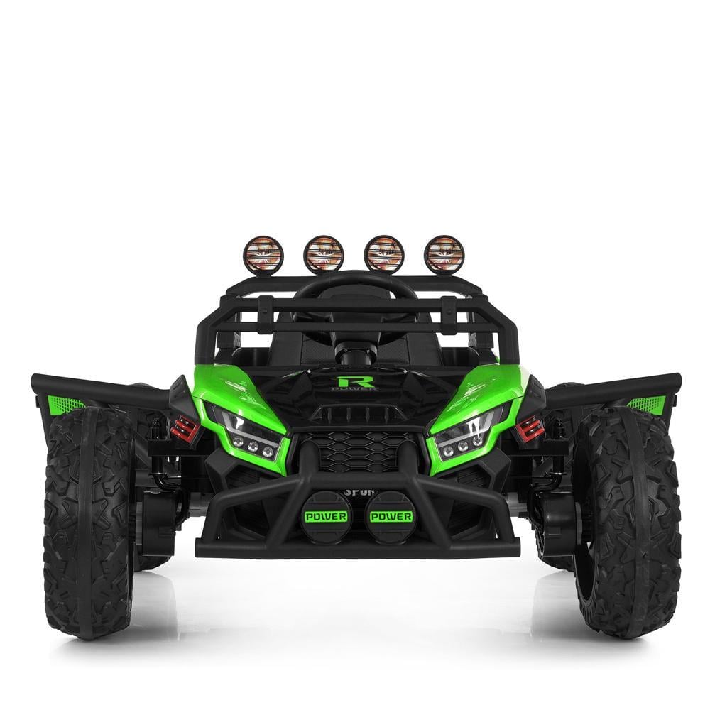 Дитячий електромобіль Bambi баггі M 6073EBLR Зелений - фото 2