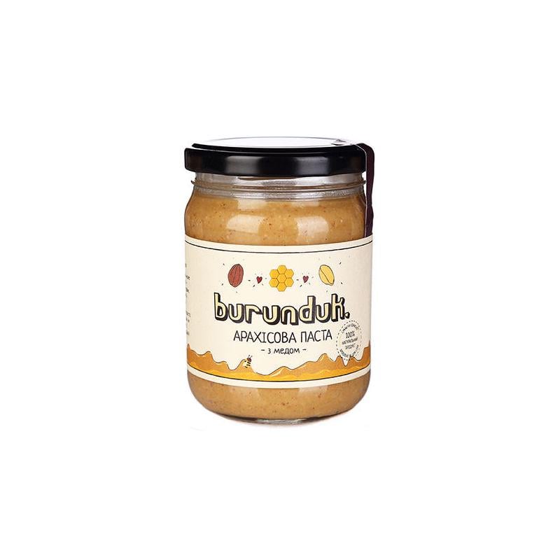 Арахисовая паста с медом Бурундук 250 г (26085668)
