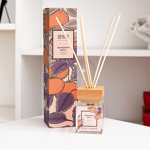 Аромадиффузор Esse Home Мандарин Базилик 100 мл (2291737077) - фото 1 Аромадиффузор Esse Home Мандарин Базилик 100 мл (2291737077) - фото 1