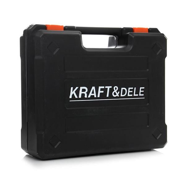 Дрель-шуруповерт аккумуляторный Kraft&Dele 18 В/1,3 Ач Li-Ion сверла/биты (KD1671) - фото 2 Дрель-шуруповерт аккумуляторный Kraft&Dele 18 В/1,3 Ач Li-Ion сверла/биты (KD1671) - фото 2