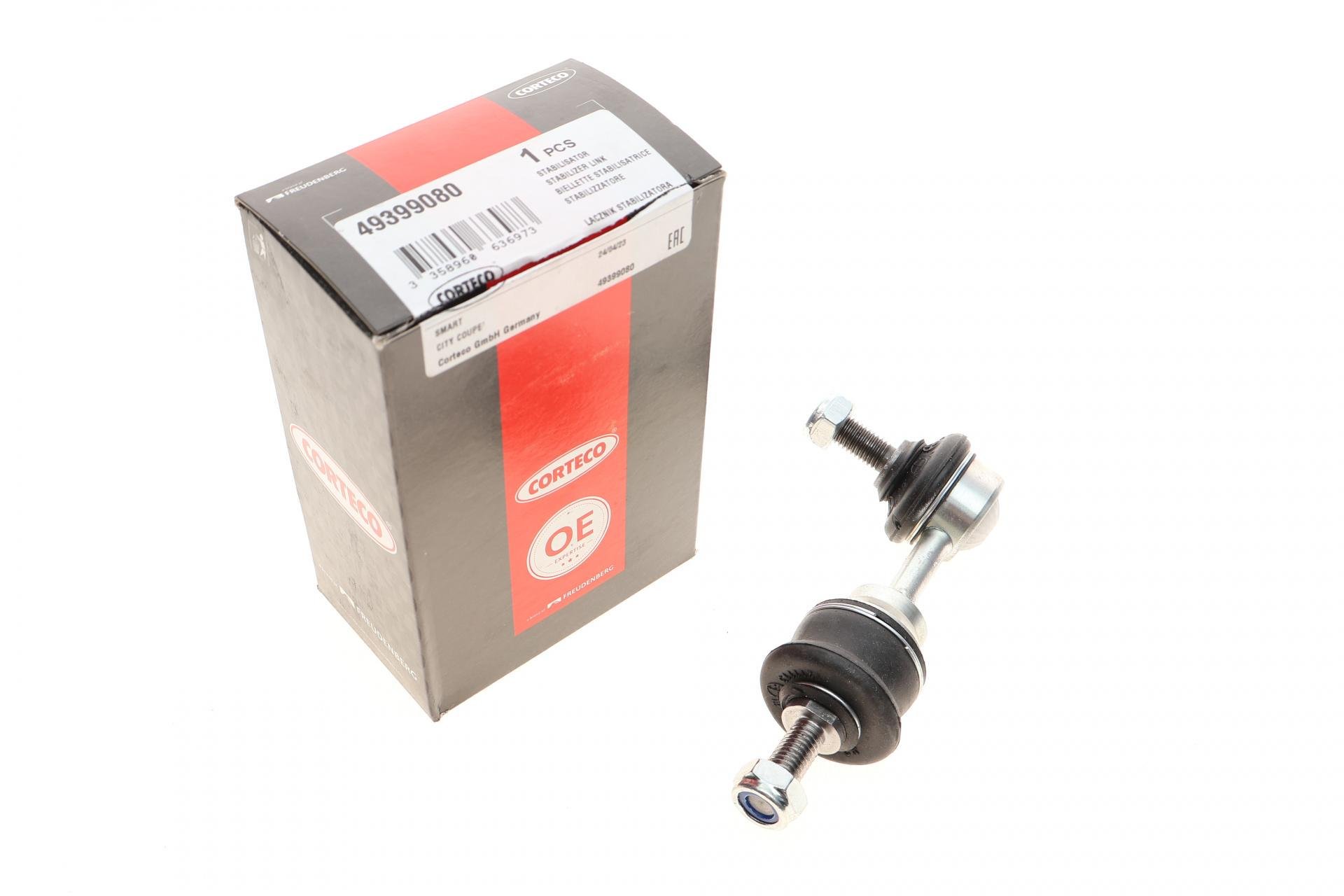 Тяга стабилизатора переднего CORTECO Smart Citi-Coupe/Fortwo/Roadster 98-07 (49399080)