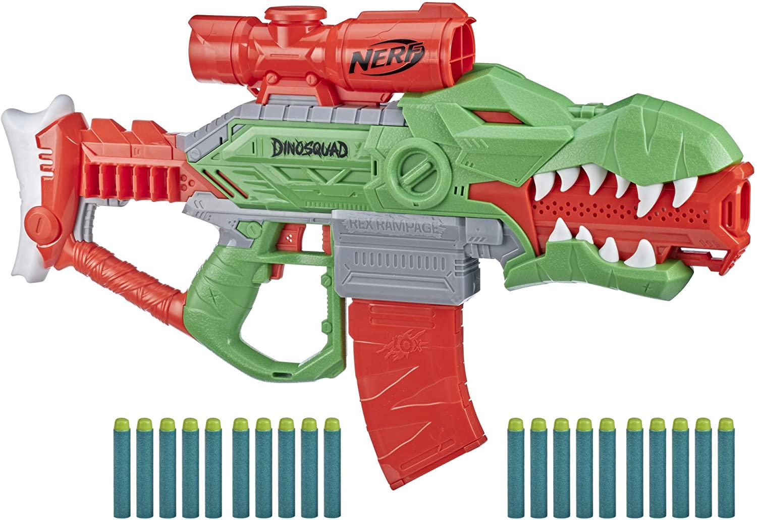 Бластер Nerf DinoSquad Rex-Rampage (F0807) - фото 1