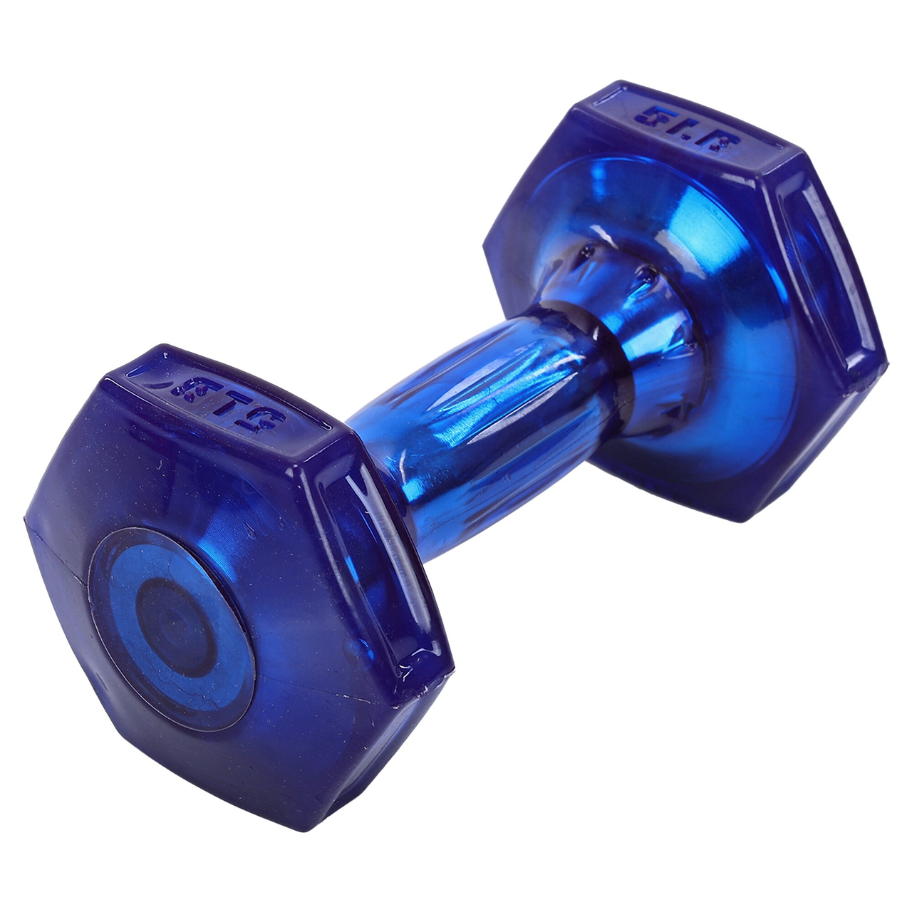 Гантель для фитнеса с TPU покрытием Zelart Jelly Urethane Coated Dumbbell (TA-2946-5LB MD2129)
