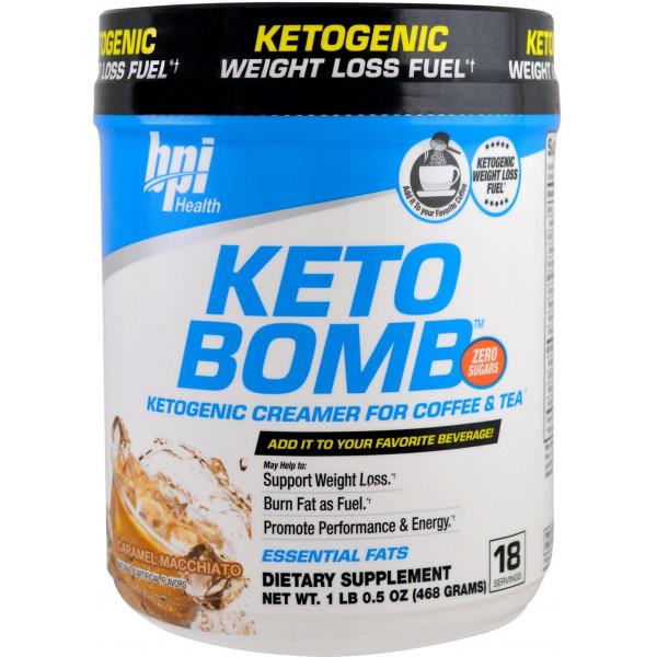 Жиросжигатель Bpi Sports Keto Bomb 468 г Карамельный маккиато