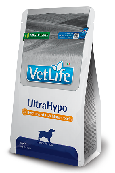 Корм сухой Farmina Vet Life UltraHypo для собак при пищевой аллергии 2 кг (8010276025296)