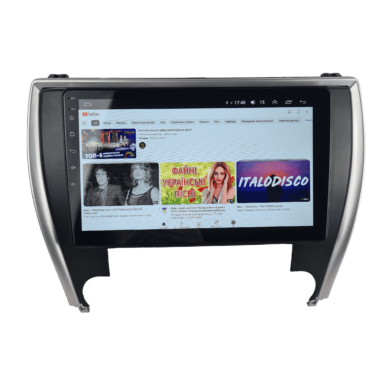 Автомагнитола для Toyota Camry 55 из США 2014-2017 4/64 Гб/8 ядер/XYAuto/4G/DSP/CarPlay/Android (М-ТК55-10-М4)