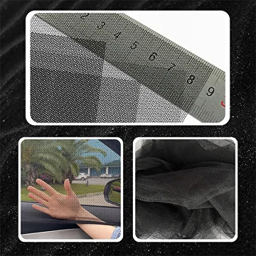 Чехлы солнцезащитные на автомобильное стекло передней двери 2 шт. (C00755) - фото 9