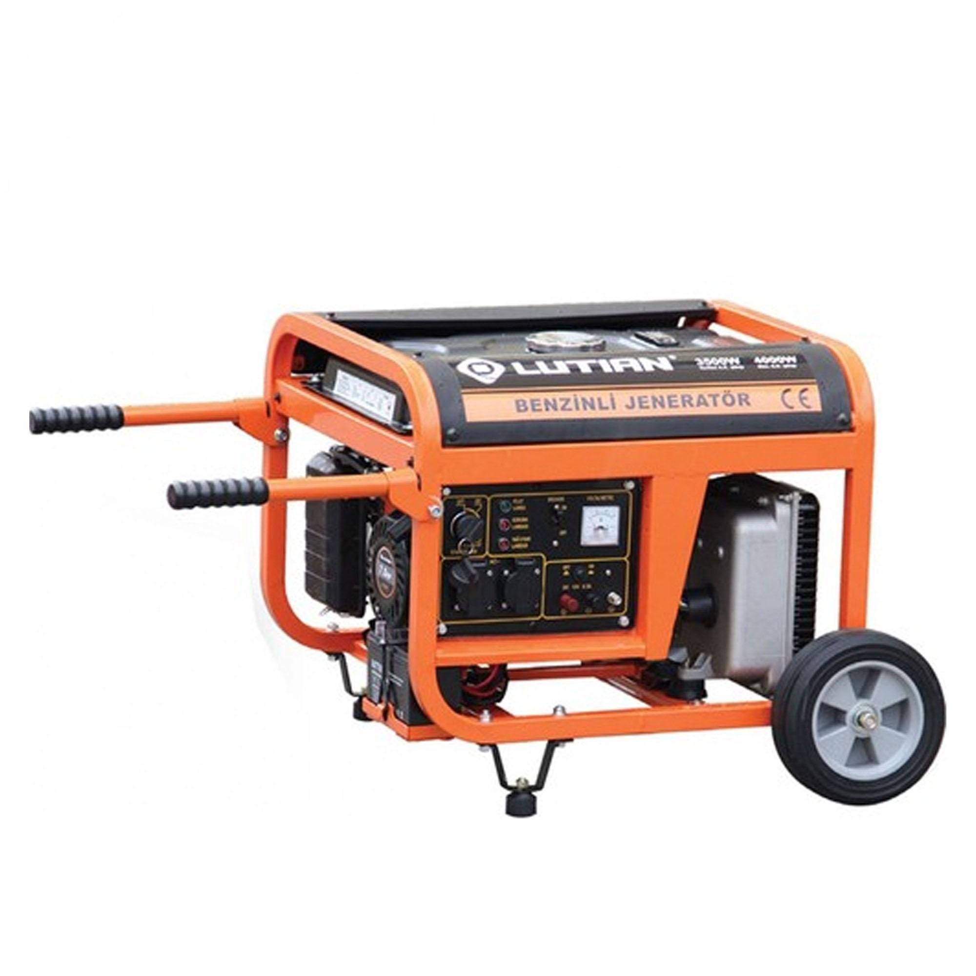 Генератор инверторный бензиновый LUTIAN LT4500EI 4,0 кВт электростартер однофазный (31887947)