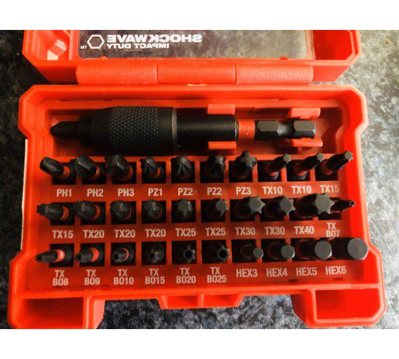 Набір біт ударних Milwaukee Shockwave 32 шт. (4932464240) - фото 7 Набір біт ударних Milwaukee Shockwave 32 шт. (4932464240) - фото 7