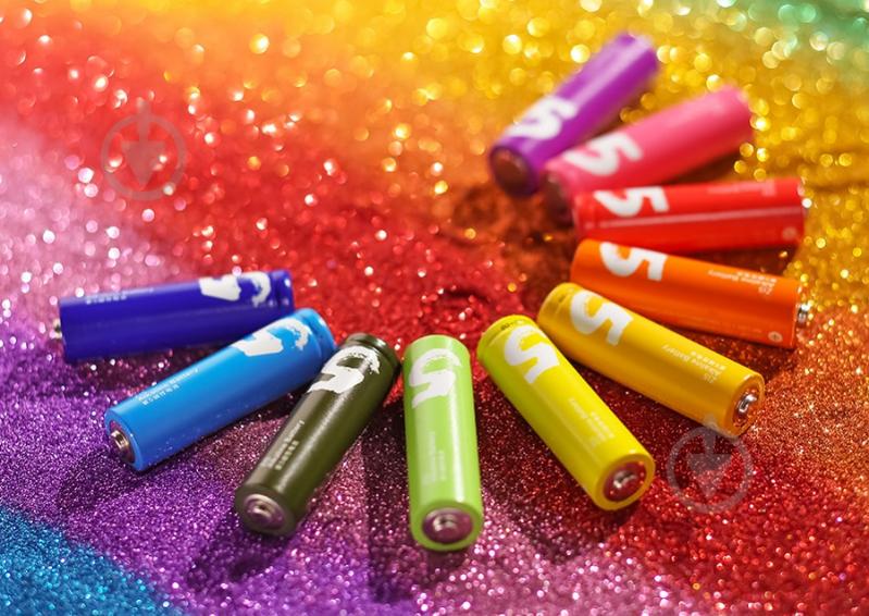 Батарейки ZMi ZI5 Rainbow AA batteries 40 шт (JZMi17AA40) - фото 2