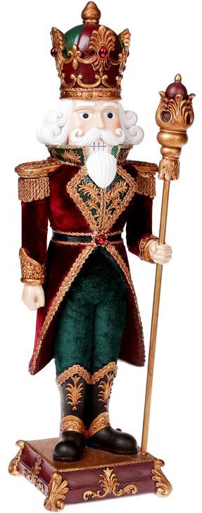 Декоративная фигура Щелкунчик 46 см Бордо (BD-837-131)