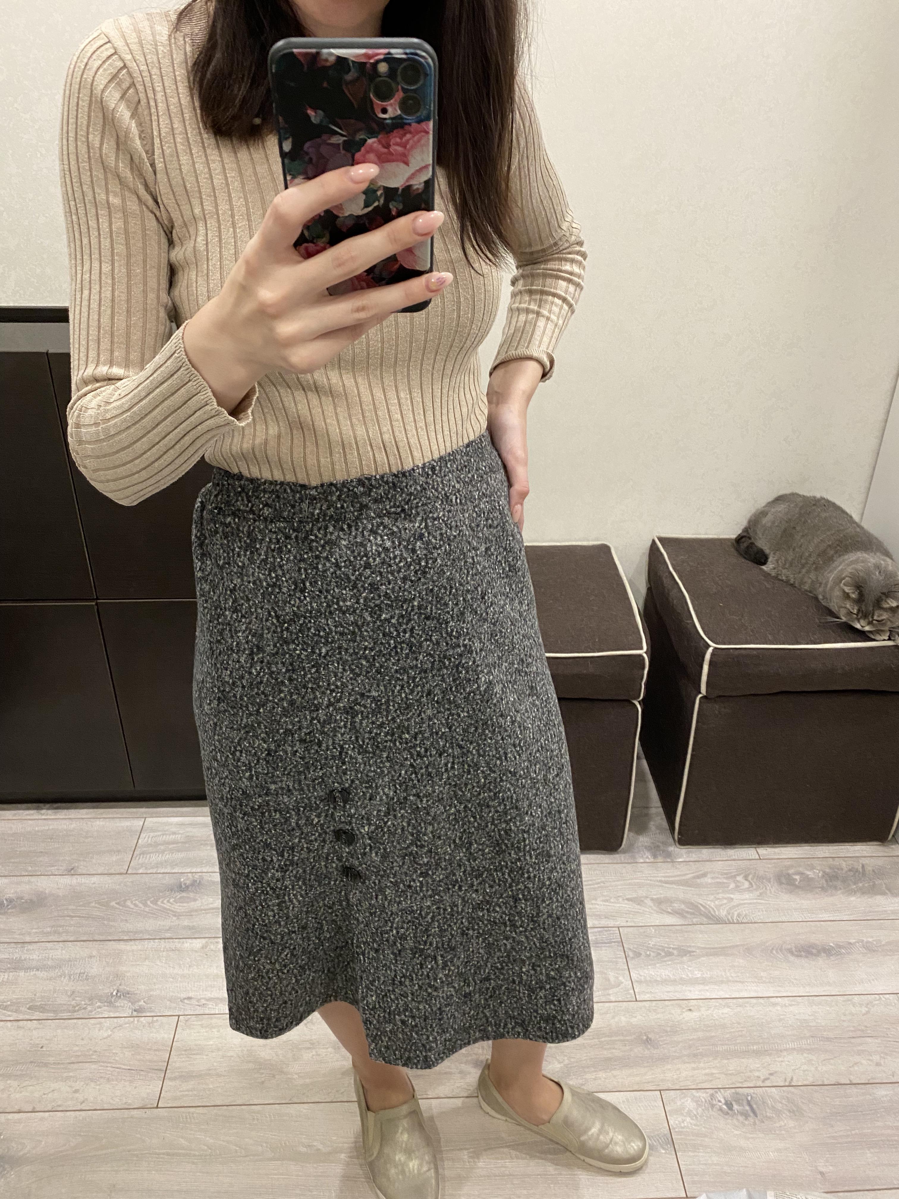 Спідниця тепла Exclusive 3XL Сірий (3854554) - фото 3