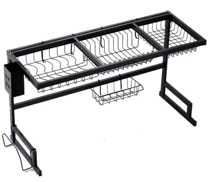 Органайзер на мойку Kitchen Rack для посуды металлический 65 см (2103354319)