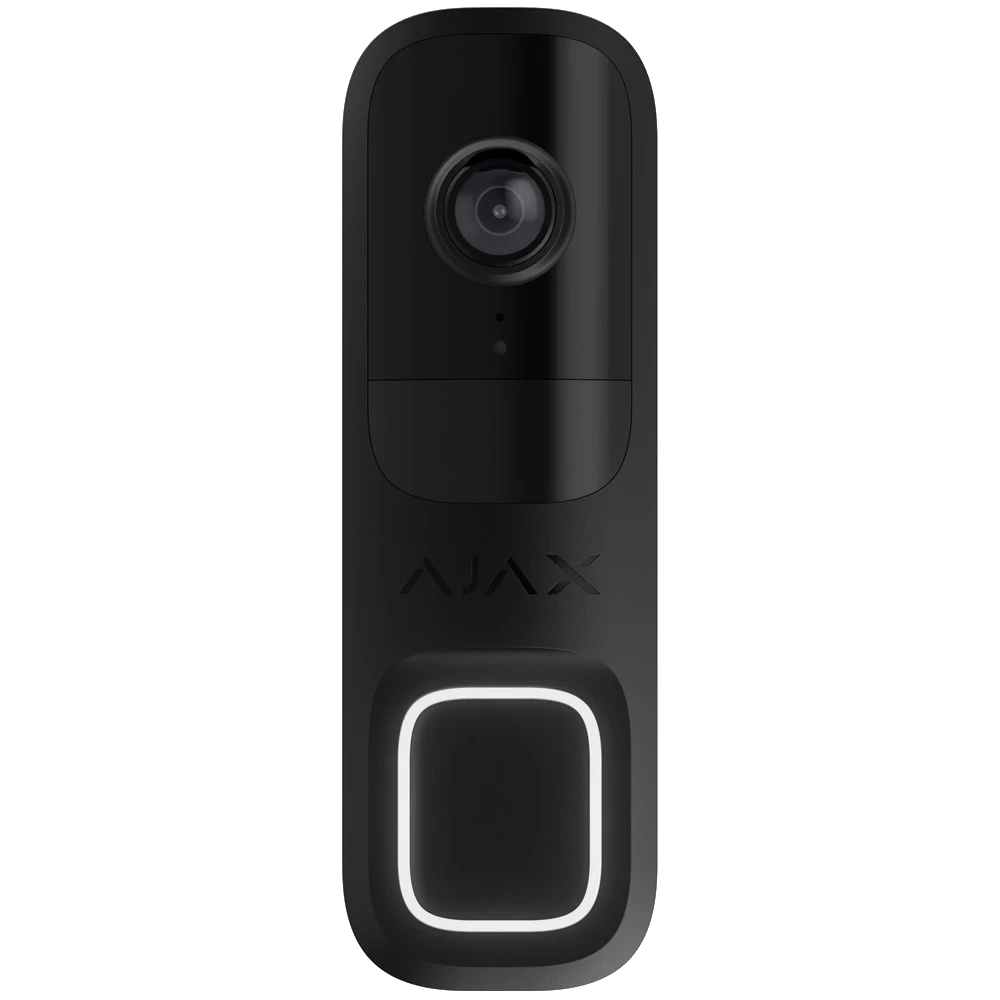 Відеодзвінок Ajax Doorbell Black - фото 1