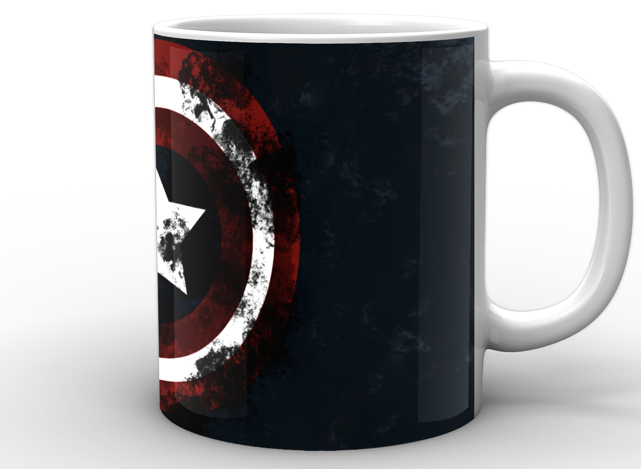 Чашка GeekLand Captain America лого (CA.02.015)