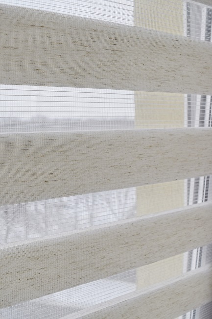 Ролета день-ночь TyulPan Лён 47,5x170 см Молочный - фото 3 Ролета день-ночь TyulPan Лён 47,5x170 см Молочный - фото 3