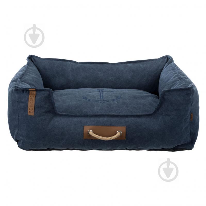 Лежак для собак Trixie Föhr Be Nordic темно-синий, 60х50 см