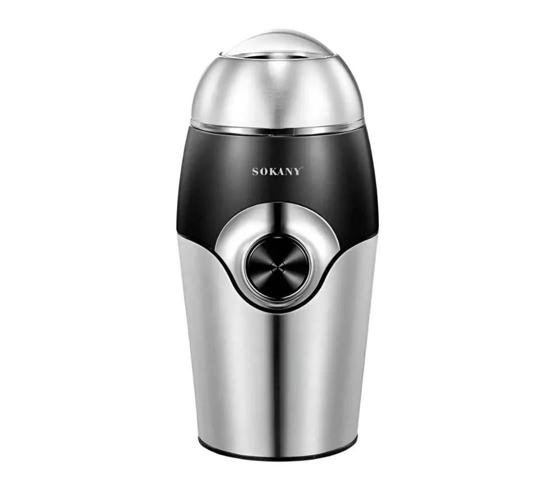 Кофемолка электрическая Sokany SK-3024 150 Вт 50 г Стальной (32010949)