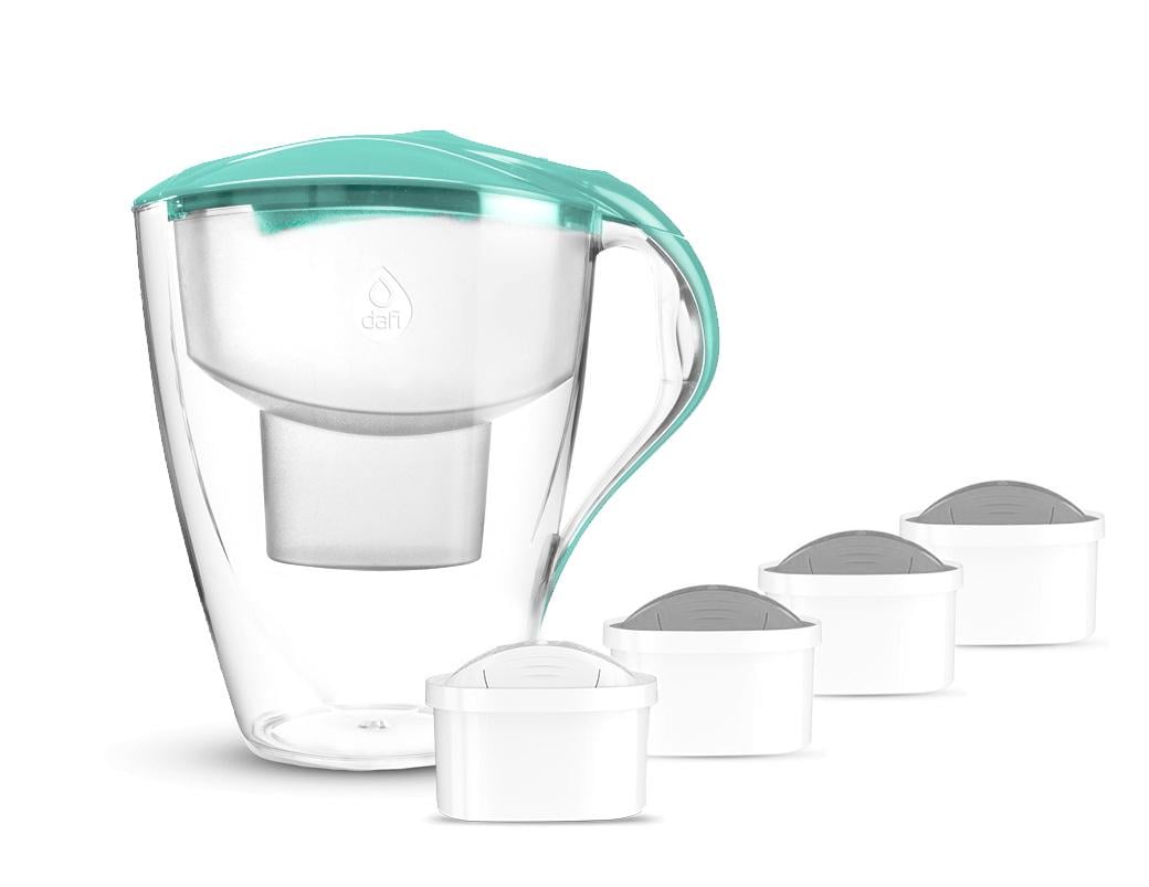 Фільтр-глечик DAFI Omega та картриджі Unimax 4 шт. М'ятний (8232165)