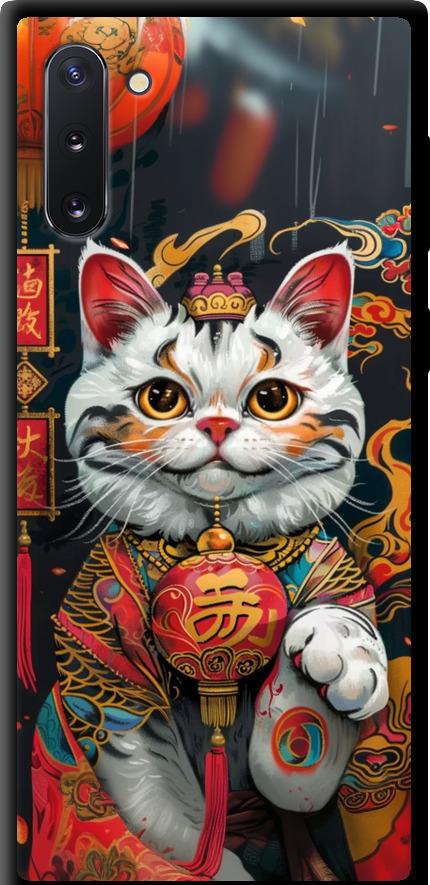 Чехол на Samsung Galaxy Note 10 China Cat v2 (6135b-1718-42517) Чехол на Samsung Galaxy Note 10 China Cat v2 (6135b-1718-42517)