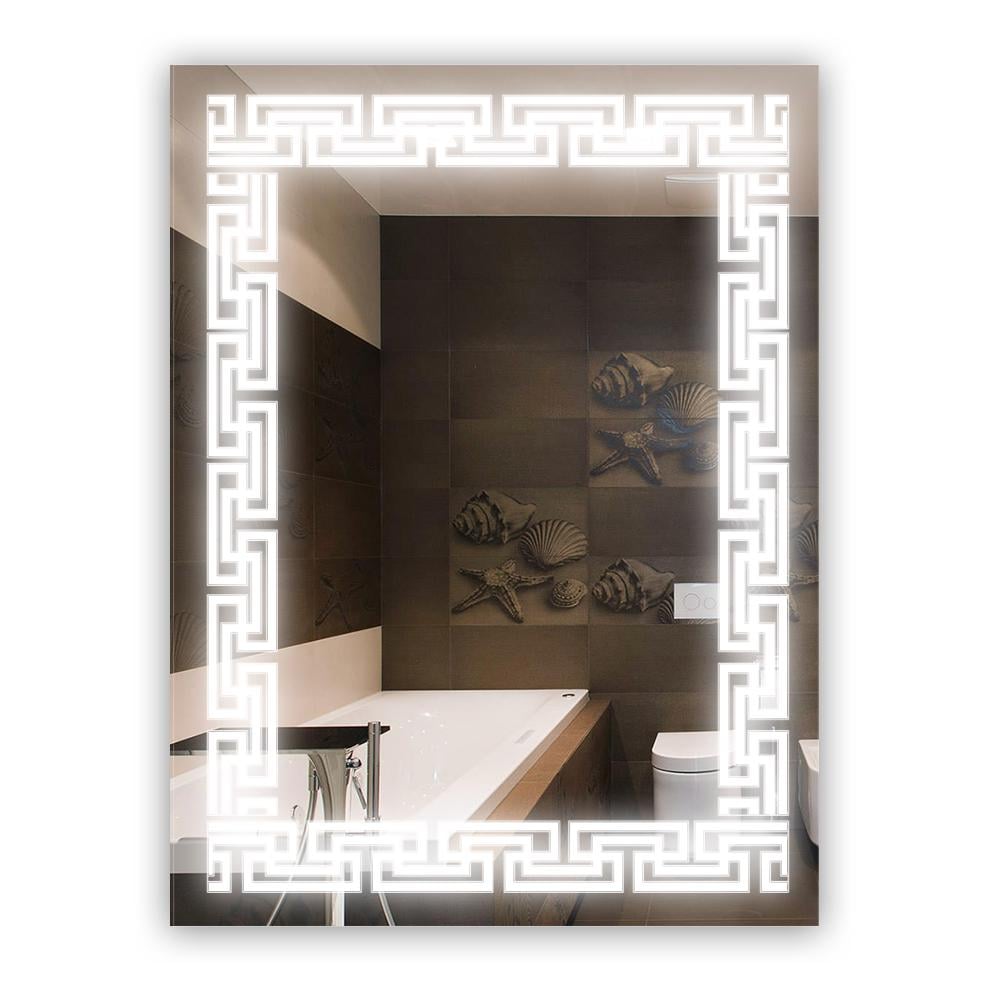 Зеркало с LED подсветкой 600х800 мм (SR-006) Зеркало с LED подсветкой 600х800 мм (SR-006)