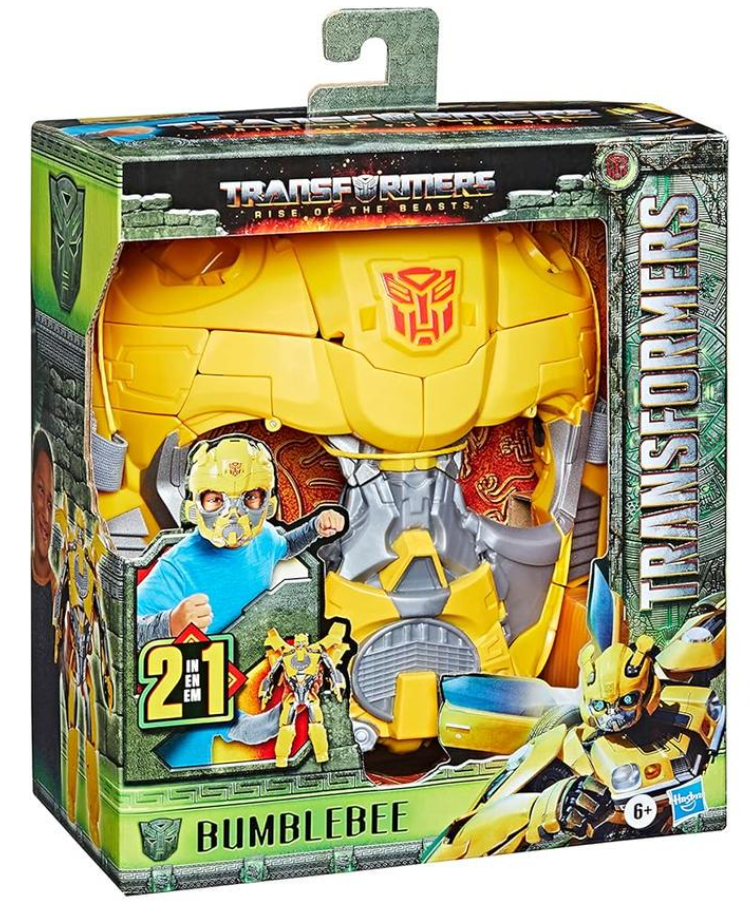 Маска Трансформер Бамблби Время зверобоев Transformers Bumblebee (F4121/F4649)