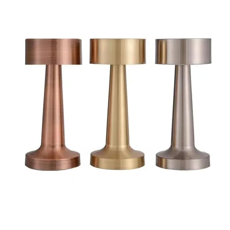 Настільна лампа-нічник Ретро металева сенсорна Бронзовий (2506859834) - фото 7 Настільна лампа-нічник Ретро металева сенсорна Бронзовий (2506859834) - фото 7