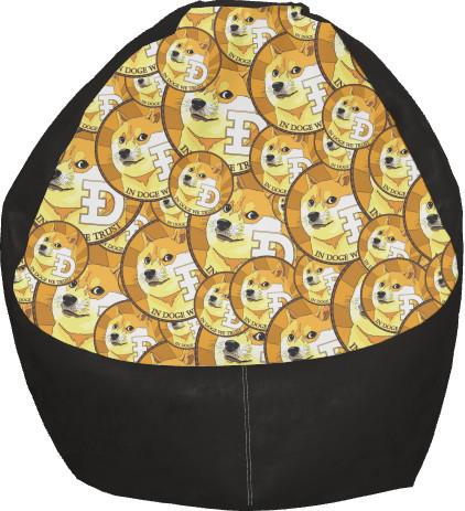 Кресло-груша Dogecoin L (13242933)