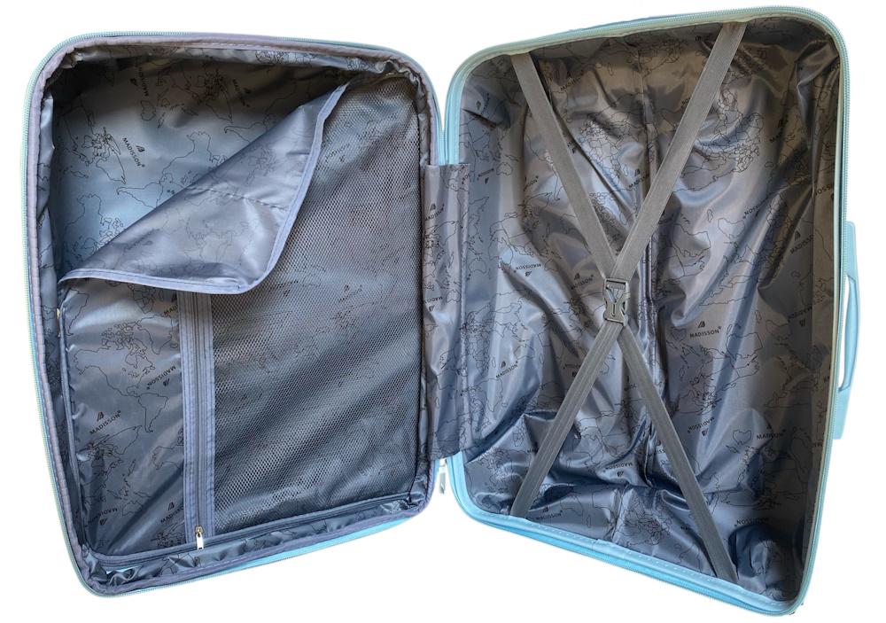 Валіза мала для ручної поклажі Madisson Snowball 51203 поліпропілен S Блакитний - фото 7 Валіза мала для ручної поклажі Madisson Snowball 51203 поліпропілен S Блакитний - фото 7
