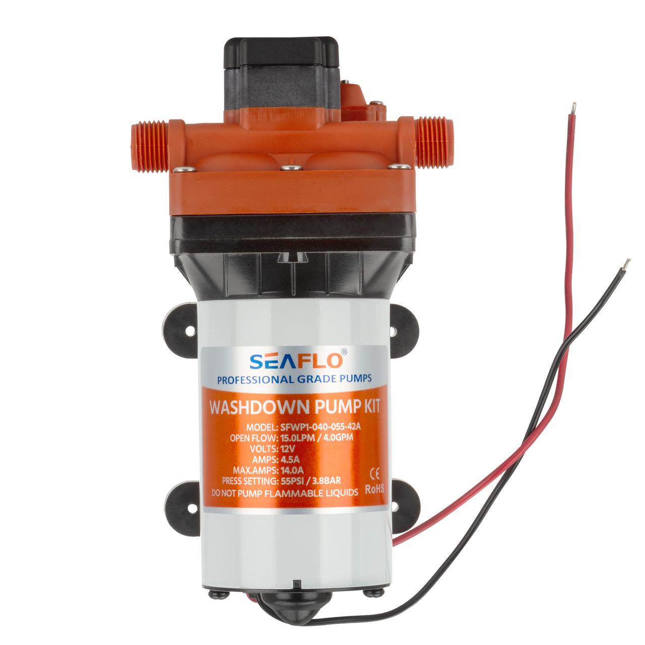 Мийний комплект SEAFLO 11,6 л/хв 70PSI для човнів/катерів і яхт (29342102) - фото 3 Мийний комплект SEAFLO 11,6 л/хв 70PSI для човнів/катерів і яхт (29342102) - фото 3