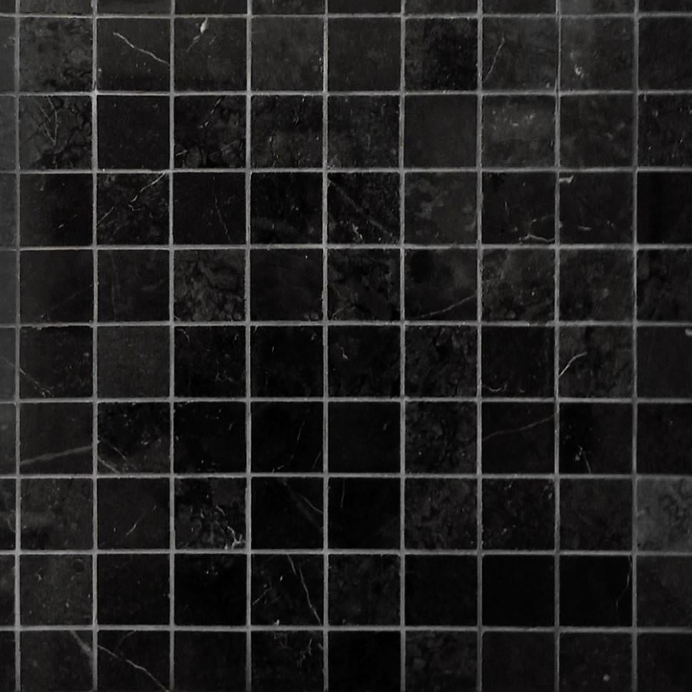 Мозаика из мрамора полированная МКР-3П 297 Черный (000950)