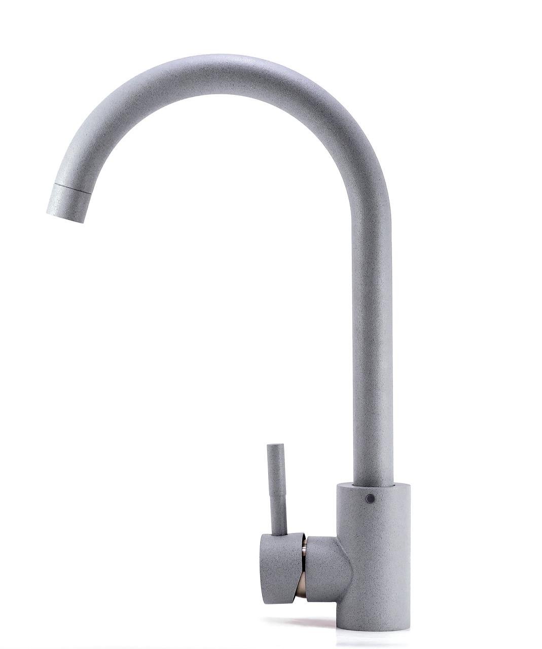 Смеситель для моек кухонный Серый (1252175440)