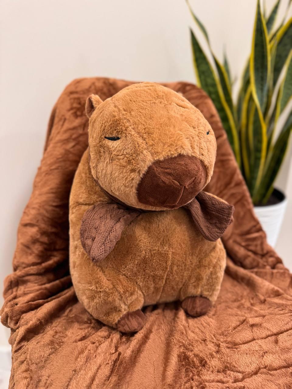 Плед-подушка игрушка 120х150 см Коричневый (Д-al-igr-pled-001-3)