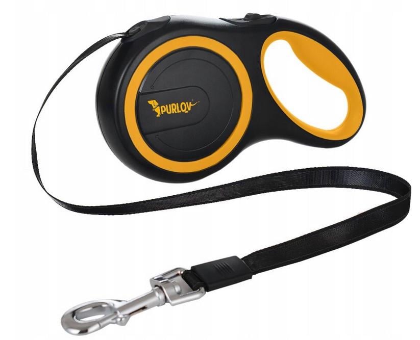 Поводок для собаки автоматический Alpimax лента 8 м с блокадой (2377157030) Поводок для собаки автоматический Alpimax лента 8 м с блокадой (2377157030)