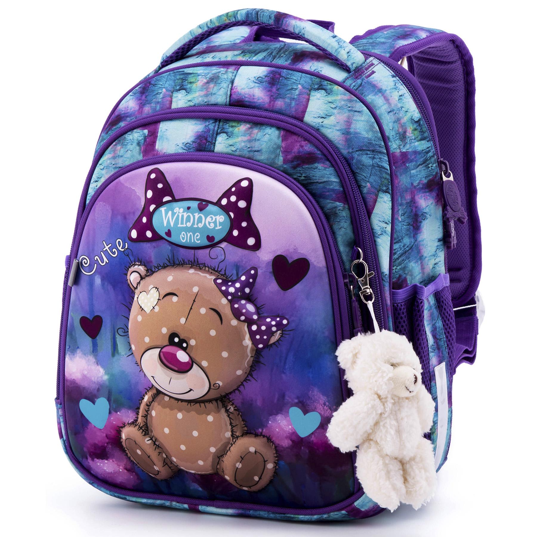 Ранец школьный для девочек Winner 5005 Full Set (5005-full)